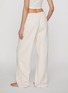 Front View - Click To Enlarge - SKIMS - Cotton Fleece Classic Straight Leg Pants