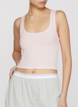 Figure View - Click To Enlarge - SKIMS - Cotton Rib Tank