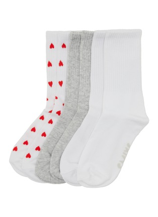 Main View - Click To Enlarge - SKIMS - Sport Crew Socks — Set Of 3