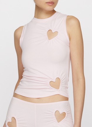 Figure View - Click To Enlarge - SKIMS - Cotton Jersey Heart Tank