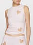 Figure View - Click To Enlarge - SKIMS - Cotton Jersey Heart Tank