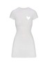 Main View - Click To Enlarge - SKIMS - Cotton Jersey Heart Mini Dress