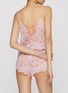 Front View - Click To Enlarge - SKIMS - Skims' Romance Silk Lace Cami and Short Set