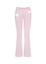 Main View - Click To Enlarge - SKIMS - Cotton Jersey Heart Flare Leggings