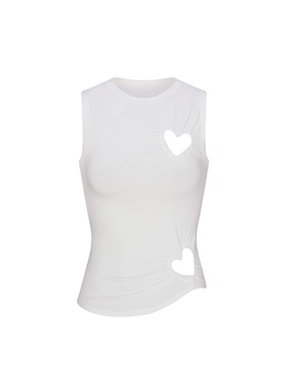 Main View - Click To Enlarge - SKIMS - Cotton Jersey Heart Tank