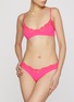 Back View - Click To Enlarge - SKIMS - Fits Everybody Lace Scoop Bralette Pack — Set of 2
