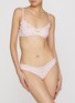 Front View - Click To Enlarge - SKIMS - Fits Everybody Lace Scoop Bralette Pack — Set of 2