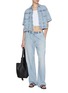 Figure View - Click To Enlarge - RAG & BONE - Abby Ultra Featherweight Light Wash Shirt