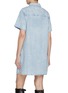 Back View - Click To Enlarge - RAG & BONE - Jocelyn Ultra Featherweight Light Wash Dress