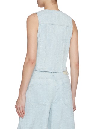 Back View - Click To Enlarge - RAG & BONE - Juliana Tweed Vest