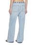 Back View - Click To Enlarge - RAG & BONE - Ultra Featherweight Light Wash Beach Pants