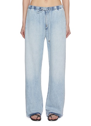 Main View - Click To Enlarge - RAG & BONE - Ultra Featherweight Light Wash Beach Pants