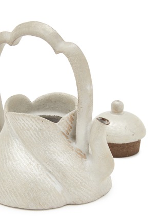 Detail View - Click To Enlarge - TOKI NASHIKI - Ceramic Handle Teapot