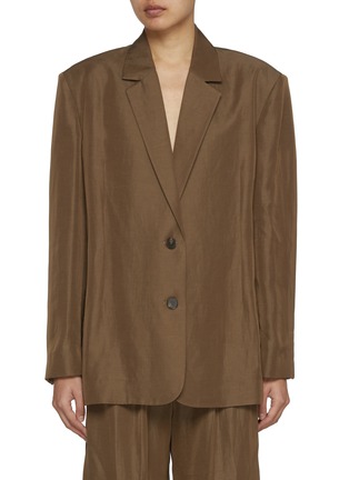 Main View - Click To Enlarge - GIA STUDIOS - Haruki Oversized Single Breasted Blazer