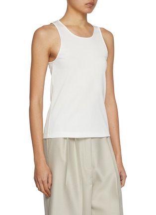 Detail View - Click To Enlarge - GIA STUDIOS - Maru Layered Cotton Tank Top