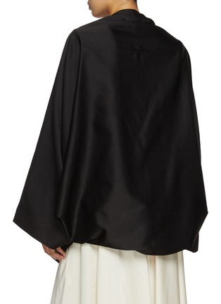 Back View - Click To Enlarge - GIA STUDIOS - Haori Satin Cape