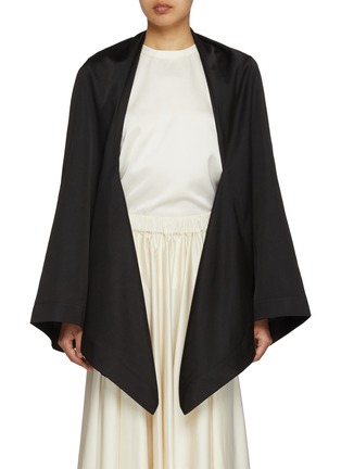 Main View - Click To Enlarge - GIA STUDIOS - Haori Satin Cape