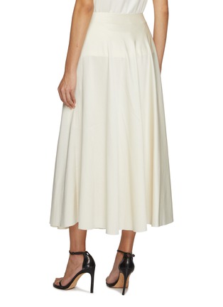 Back View - Click To Enlarge - GIA STUDIOS - Gathered Satin Skirt