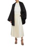 Figure View - Click To Enlarge - GIA STUDIOS - Gathered Satin Skirt