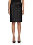 Main View - Click To Enlarge - GIA STUDIOS - Ami Check Woven Skirt