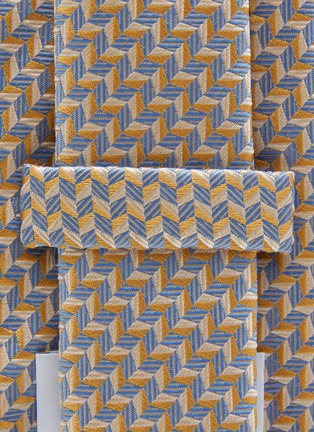 Detail View - Click To Enlarge - ETON  - Geometric Woven Silk Tie