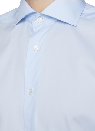  - ETON  - Wide Spread Collar Cotton Silk Shirt