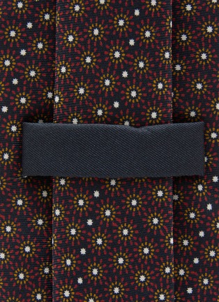 Detail View - Click To Enlarge - ETON  - Floral Printed Pocket Square