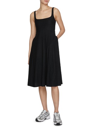 Figure View - Click To Enlarge - BEYOND YOGA - Featherweight At The Ready Square Neck Dress