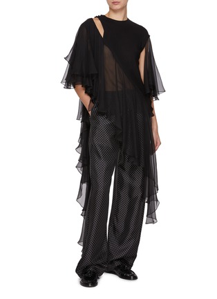 Figure View - Click To Enlarge - SHARON WAUCHOB - The Thea Silk Top