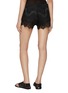 Back View - Click To Enlarge - SHARON WAUCHOB - The Zak Cotton Blend Shorts