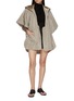 Figure View - Click To Enlarge - SHARON WAUCHOB - The Zak Cotton Blend Shorts
