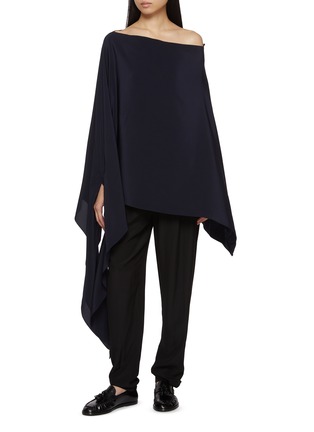Main View - Click To Enlarge - SHARON WAUCHOB - Monique Silk Cape