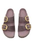 Detail View - Click To Enlarge - BIRKENSTOCK - Arizona Big Buckle Suede Sandals