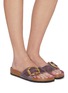 Figure View - Click To Enlarge - BIRKENSTOCK - Madrid Big Buckle Suede Sandals
