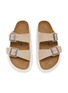 Detail View - Click To Enlarge - BIRKENSTOCK - Arizona Chunky Suede Flatform Sandals