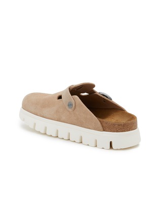  - BIRKENSTOCK - Boston Chunky Suede Flatform Mules