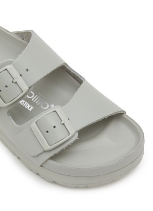 Detail View - Click To Enlarge - BIRKENSTOCK - Arizona PAP Flex Leather Flatform Sandals