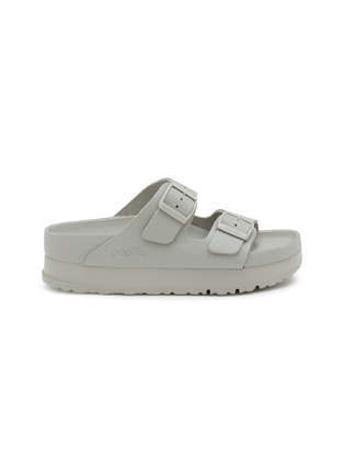 Main View - Click To Enlarge - BIRKENSTOCK - Arizona PAP Flex Leather Flatform Sandals