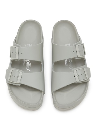 Figure View - Click To Enlarge - BIRKENSTOCK - Arizona PAP Flex Leather Flatform Sandals