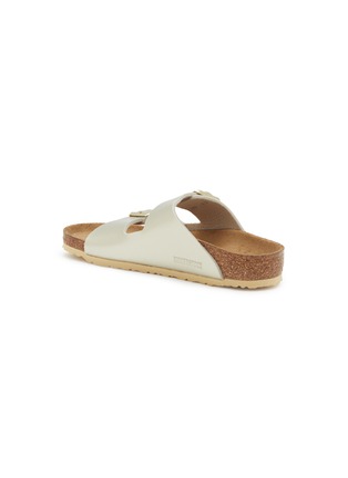 Detail View - Click To Enlarge - BIRKENSTOCK - Arizona Metallic Leather Kids' Sandals