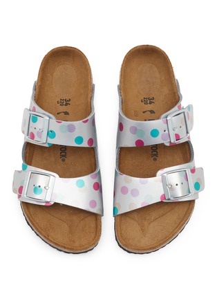 Figure View - Click To Enlarge - BIRKENSTOCK - Arizona Dots Kids' Sandals