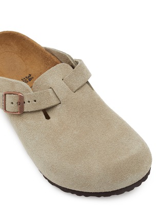 Detail View - Click To Enlarge - BIRKENSTOCK - Boston Suede Kids' Sandals