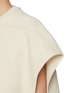  - RICK OWENS DRKSHDW - Tatlin Sweat Cap Sleeve Cotton Top