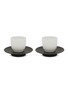 Main View - Click To Enlarge - SHANG XIA - Mini Porcelain Cup and Inkstone Saucer Set