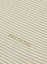  - SUITE702 - Woven Stripe King Size Duvet Cover — Olive/Ecru