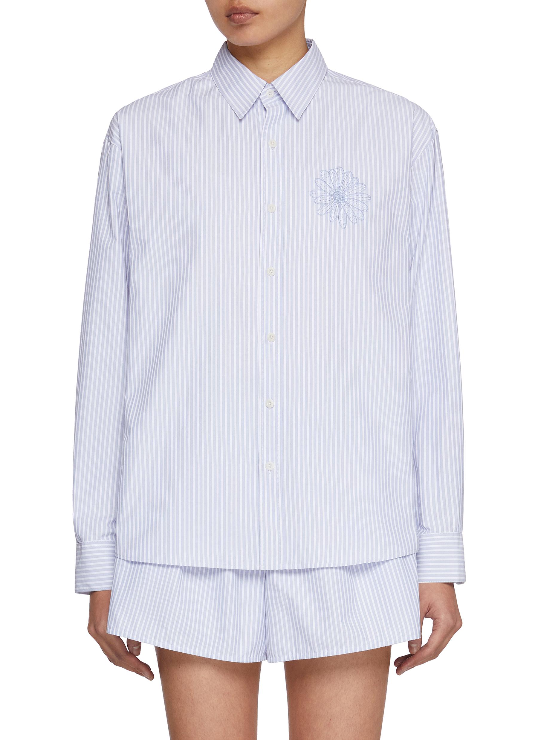 OXFORD SHIRT STRIPE（シャツ/ブラウス）｜Mardi Mercredi