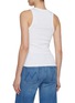 Back View - Click To Enlarge - MARDI MERCREDI - Embroidered Logo Cotton Racer Tank Top