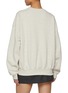 Back View - Click To Enlarge - MARDI MERCREDI - Triple Flower Cotton Sweater