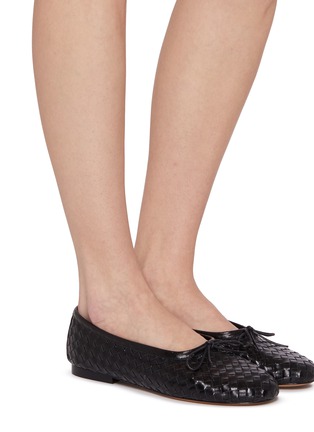 Figure View - Click To Enlarge - EQUIL - Varna Leather Ballerina Flats