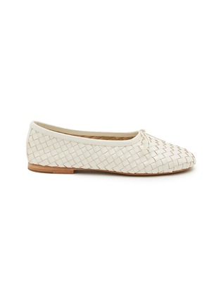 Main View - Click To Enlarge - EQUIL - Varna Leather Ballerina Flats